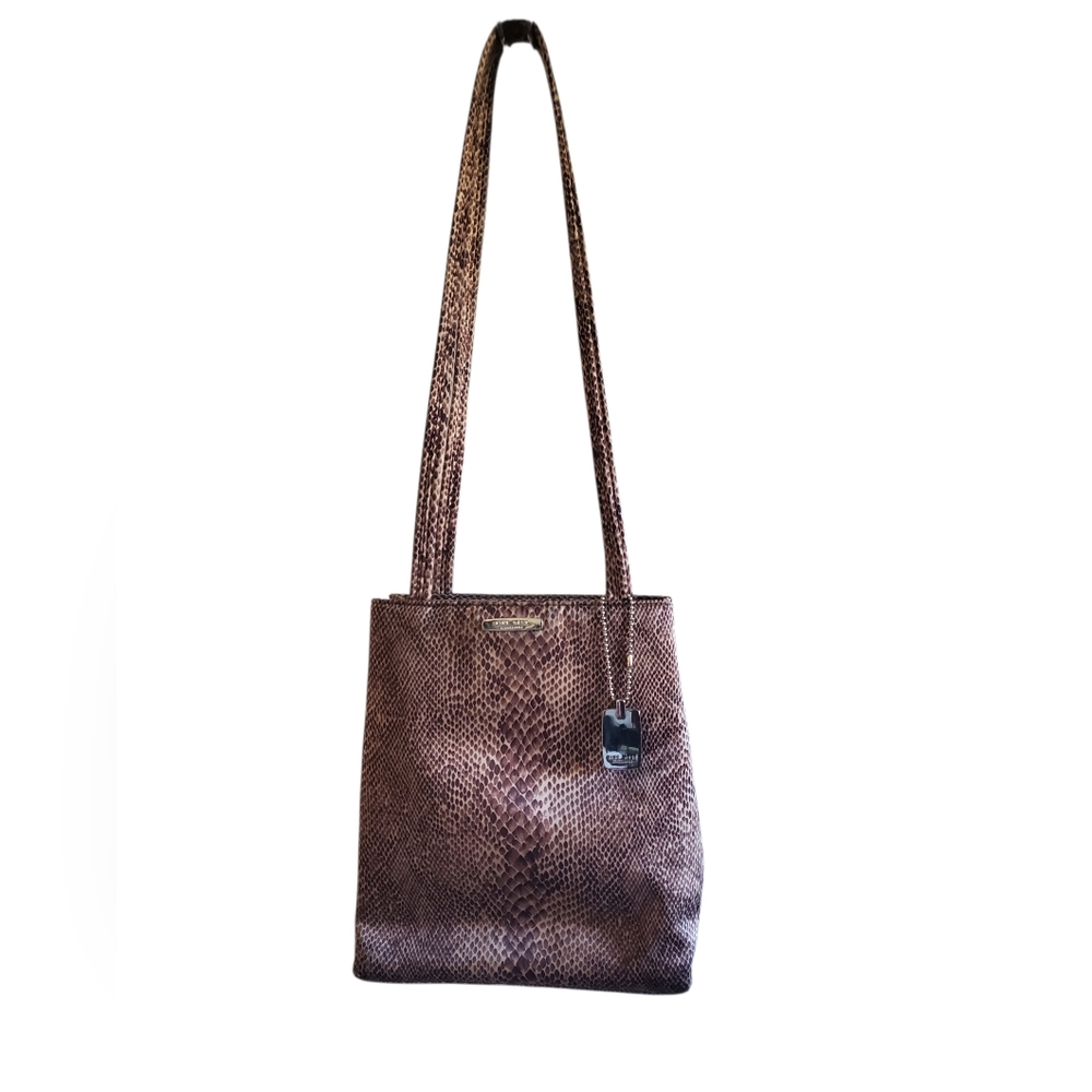 Nine West Snakeskin Print Shoulder Bag